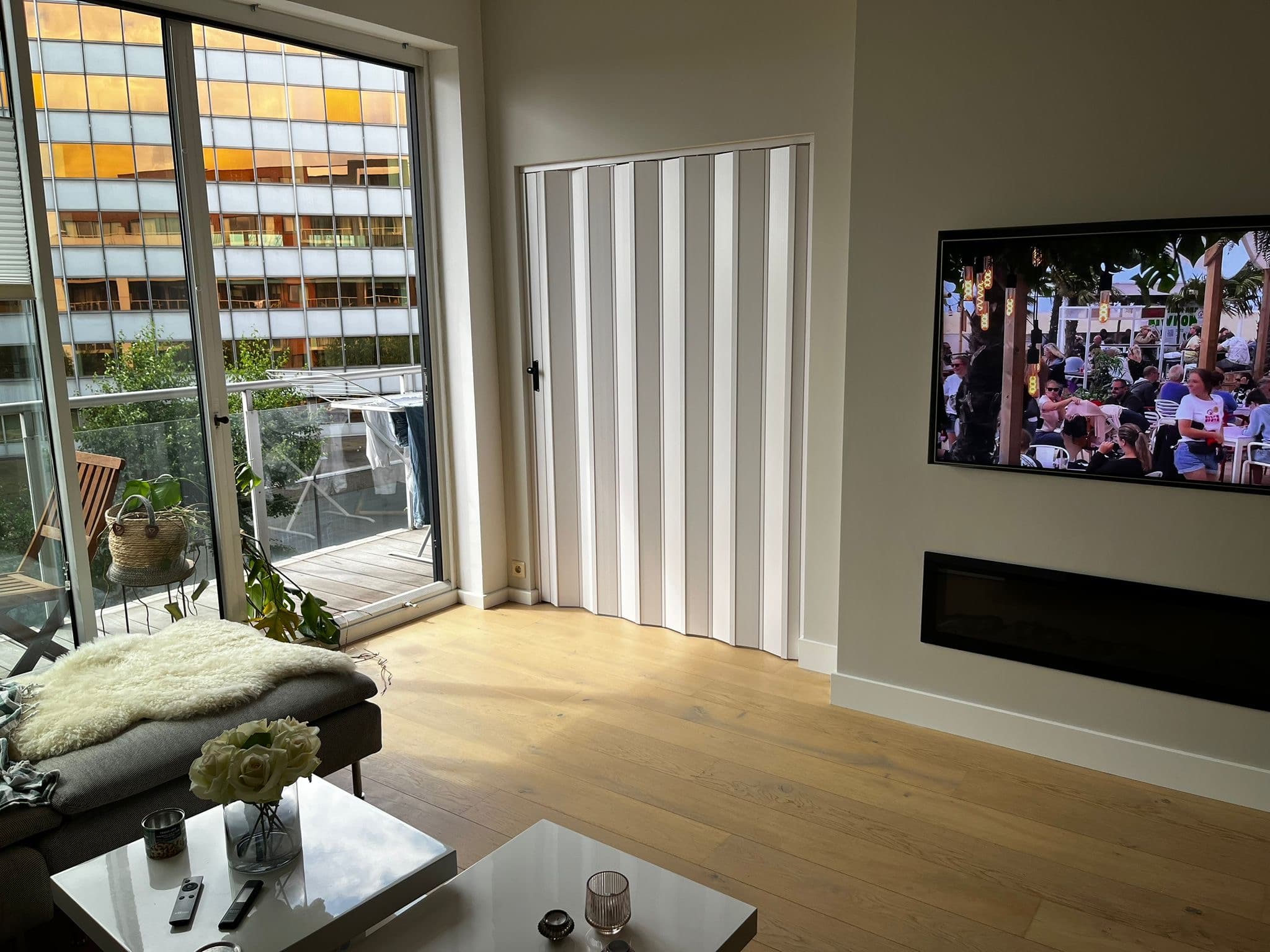 Meubel bij klanten thuis: Nora vouwdeur